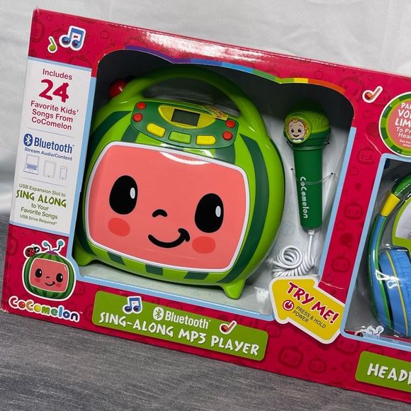 Toys Sing Along Bluetooth Mp3 Player And Headphone Set Poshmark
